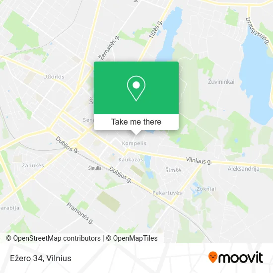 Карта Ežero 34