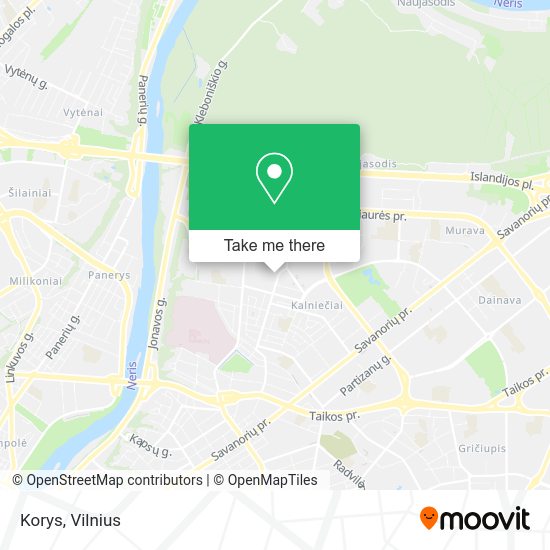 Карта Korys