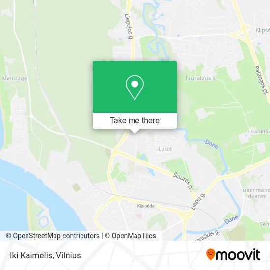 Iki Kaimelis map