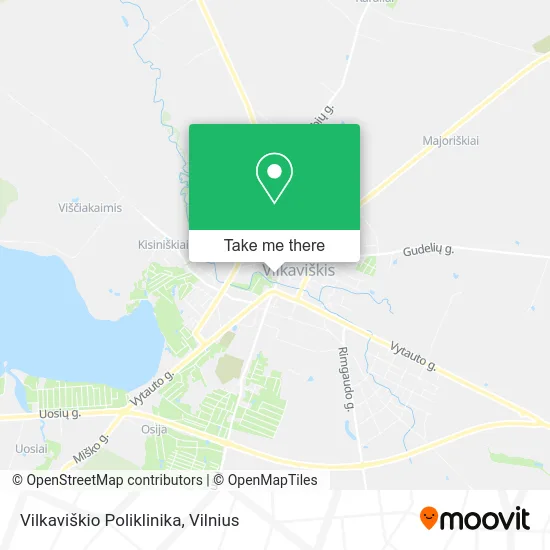 Карта Vilkaviškio Poliklinika