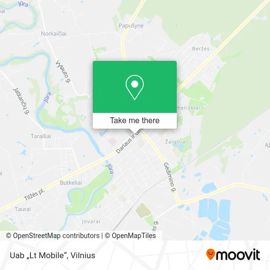 Карта Uab „Lt Mobile“