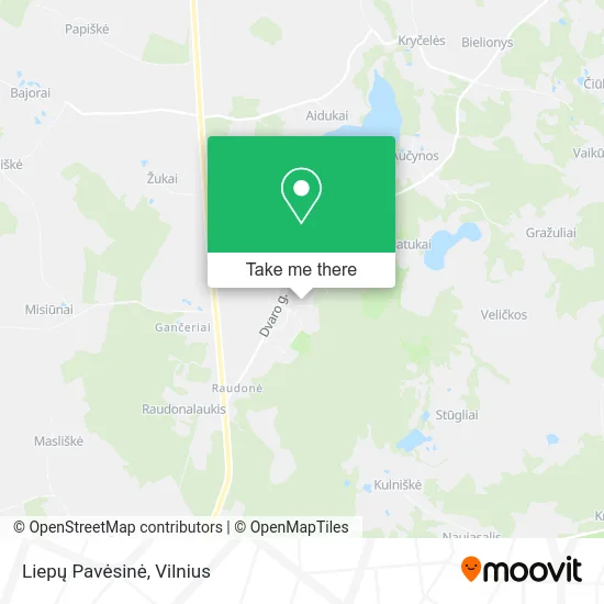 Карта Liepų Pavėsinė