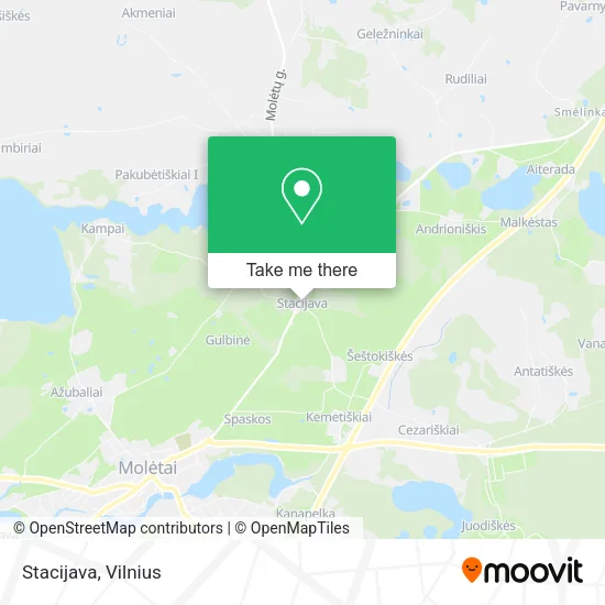 Карта Stacijava