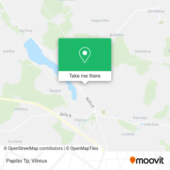 Карта Papilio Tp
