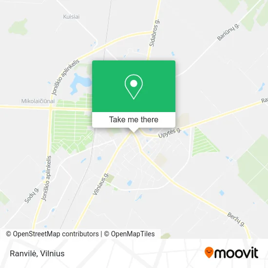 Ranvilė map
