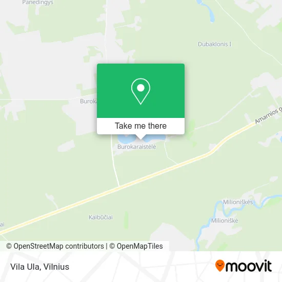 Vila Ula map