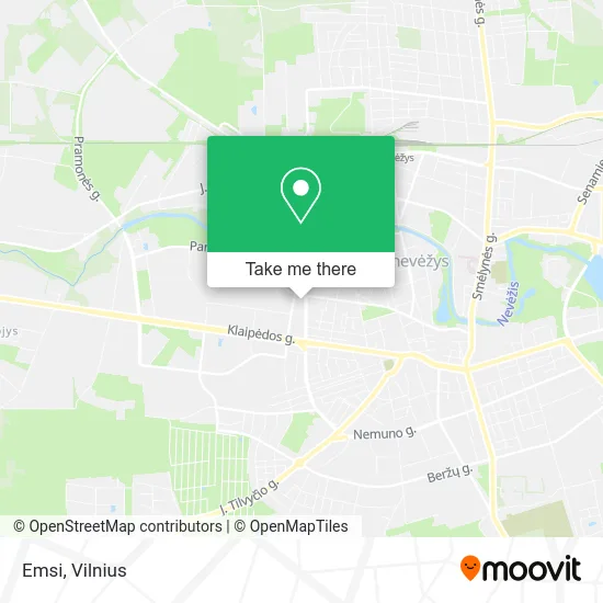 Emsi map