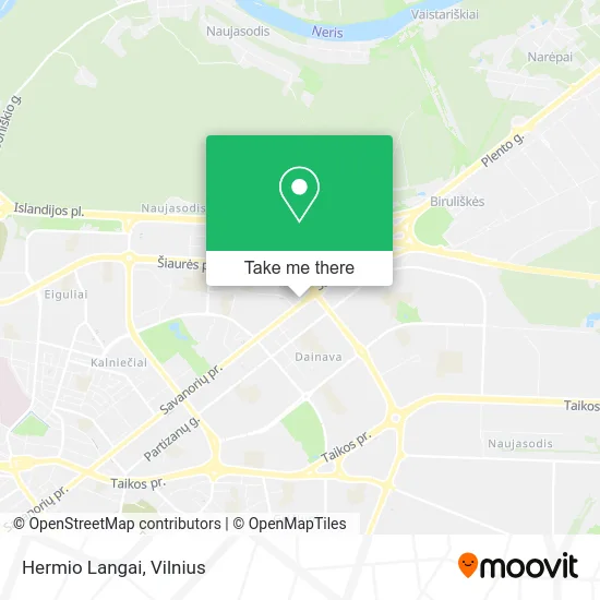 Карта Hermio Langai