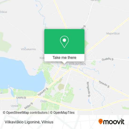Карта Vilkaviškio Ligoninė