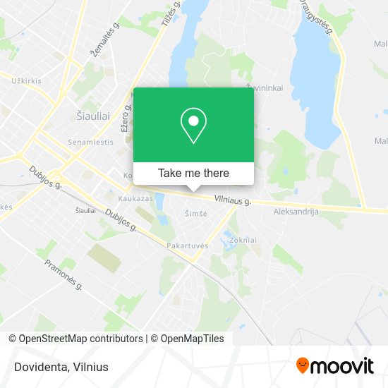 Карта Dovidenta