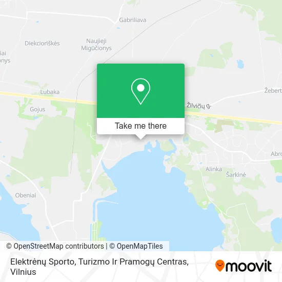 Карта Elektrėnų Sporto, Turizmo Ir Pramogų Centras