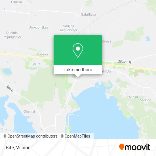 Карта Bitė