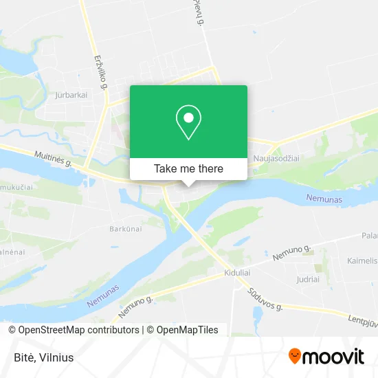Карта Bitė
