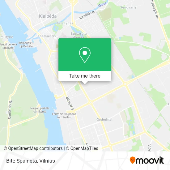 Карта Bitė Spaineta