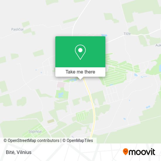 Карта Bitė