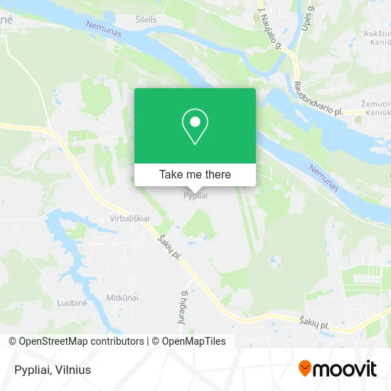 Pypliai map