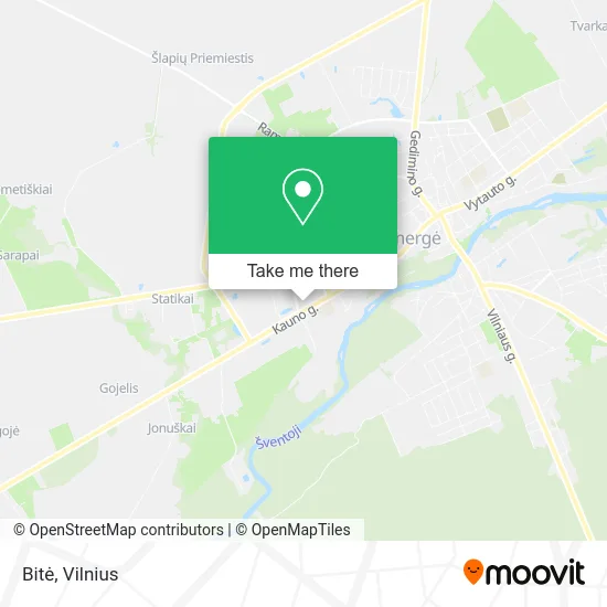 Bitė map