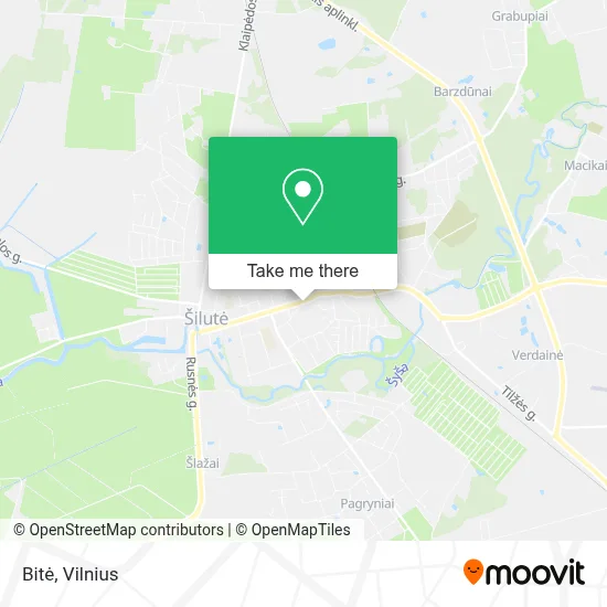 Bitė map
