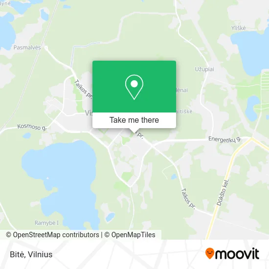Карта Bitė