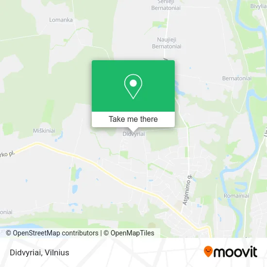 Карта Didvyriai