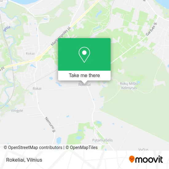 Rokeliai map