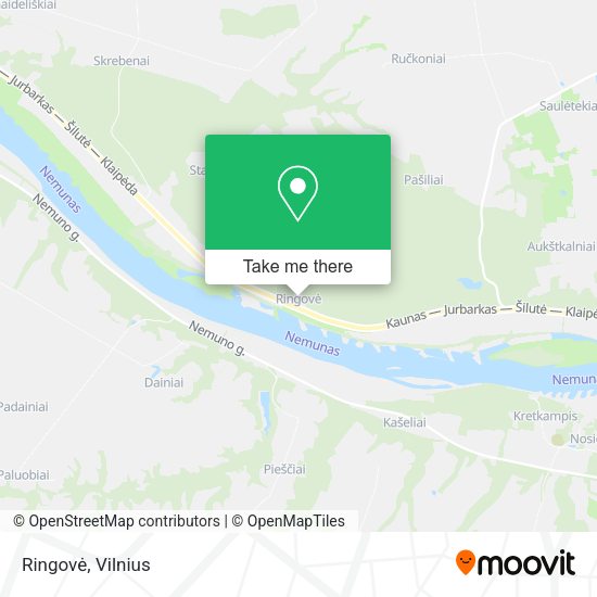 Карта Ringovė