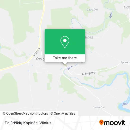 Pajūriškių Kapinės map