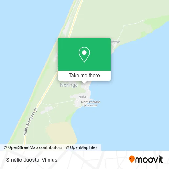 Карта Smėlio Juosta