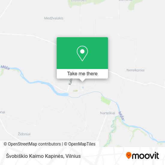 Карта Švobiškio Kaimo Kapinės