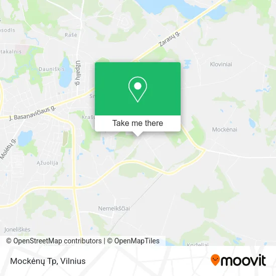 Карта Mockėnų Tp