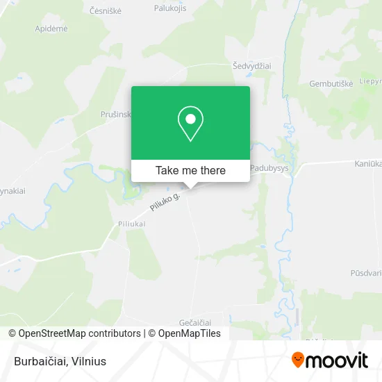 Burbaičiai map