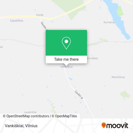 Карта Vankiškiai
