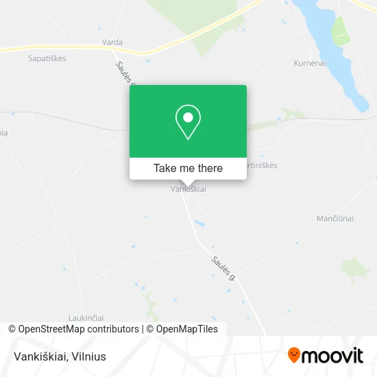 Vankiškiai map