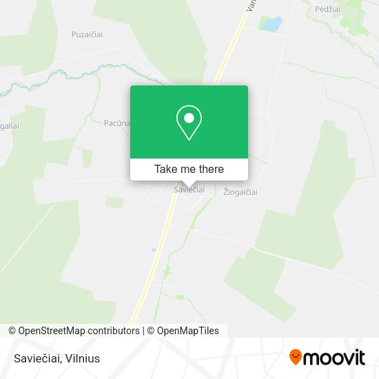 Карта Saviečiai