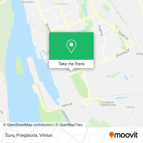 Карта Šunų Prieglauda