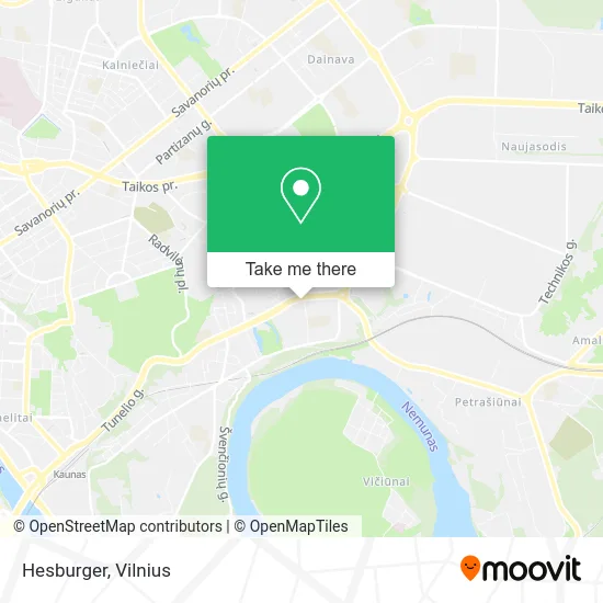 Карта Hesburger