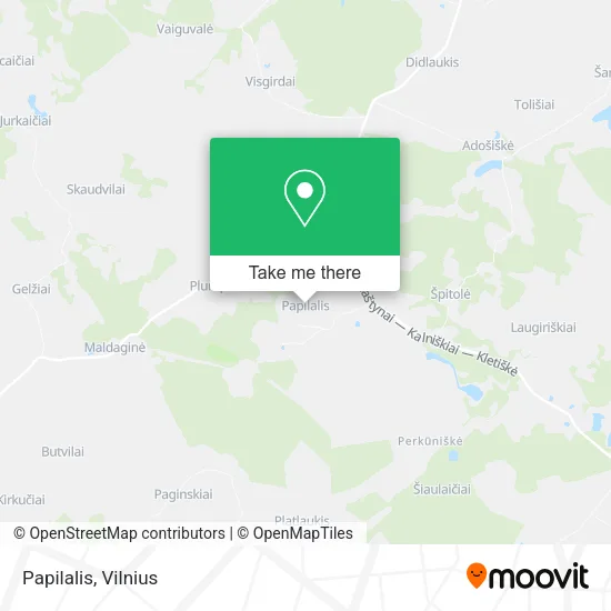 Карта Papilalis