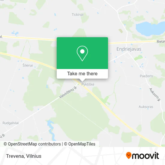 Trevena map