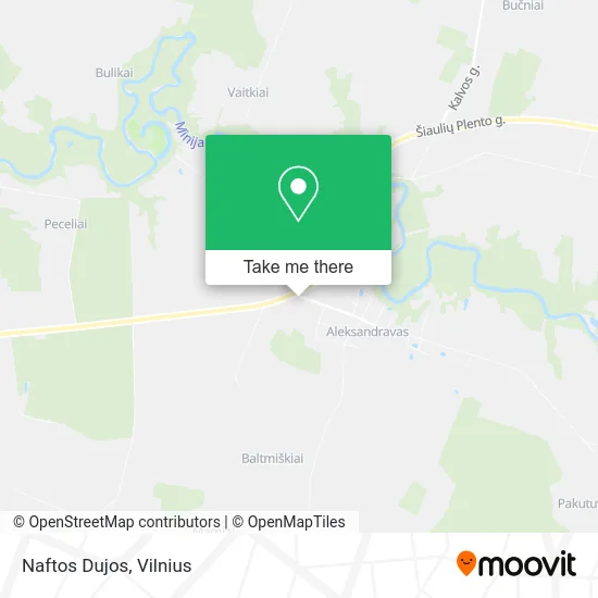 Карта Naftos Dujos