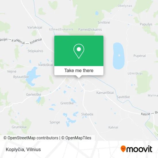 Карта Koplyčia