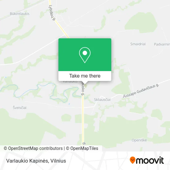 Карта Varlaukio Kapinės