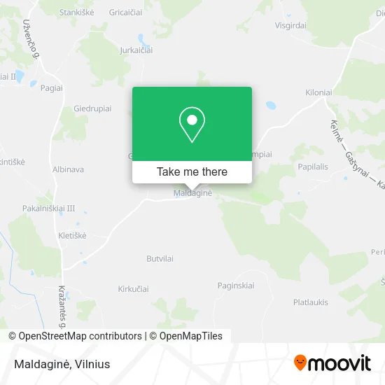 Карта Maldaginė