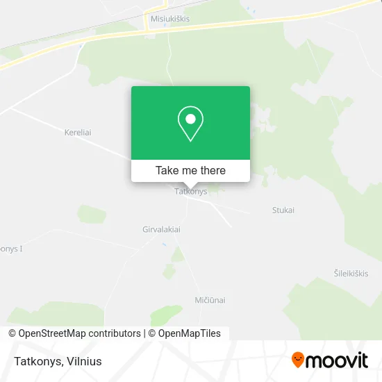 Карта Tatkonys