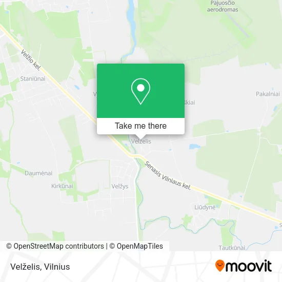 Карта Velželis