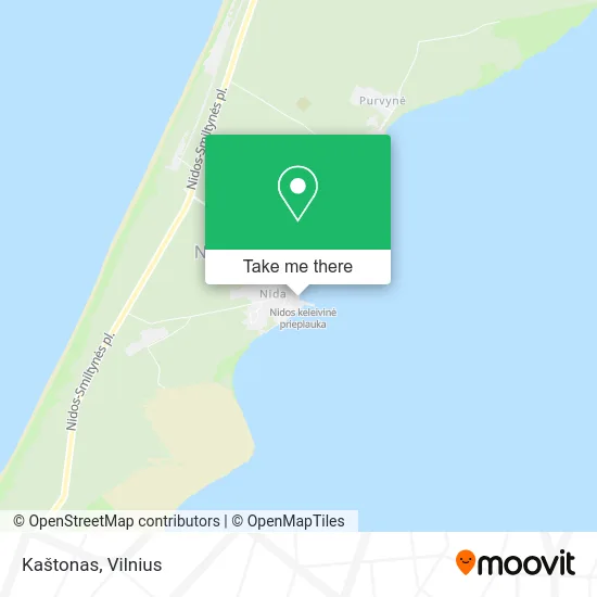 Карта Kaštonas