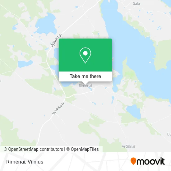 Карта Rimėnai