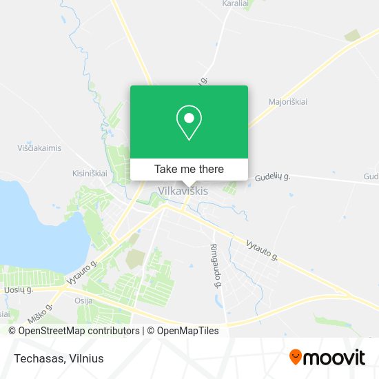Карта Techasas