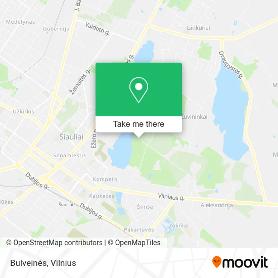 Карта Bulveinės