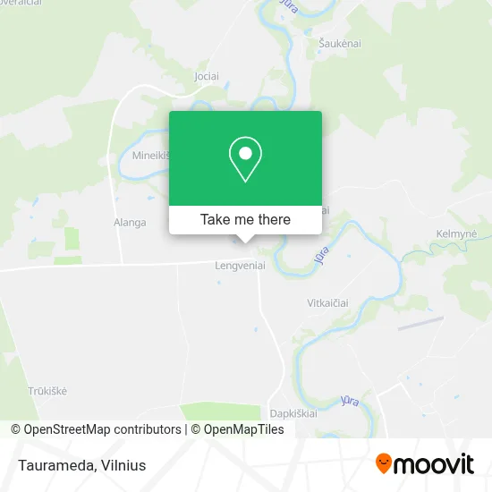 Taurameda map
