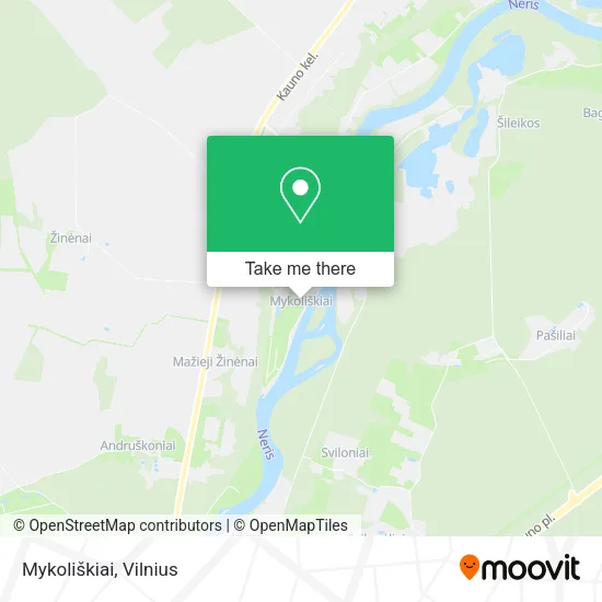Карта Mykoliškiai